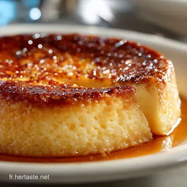 Flan P&acirc;tissier L&eacute;ger Sans P&acirc;te La Recette Maison Parisienne et Fondante