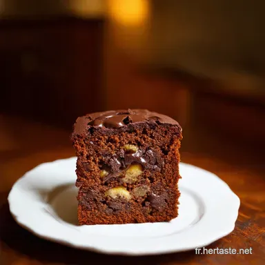 G&acirc;teau banane chocolat facile Recette antigaspi et moelleuse Fiche recette