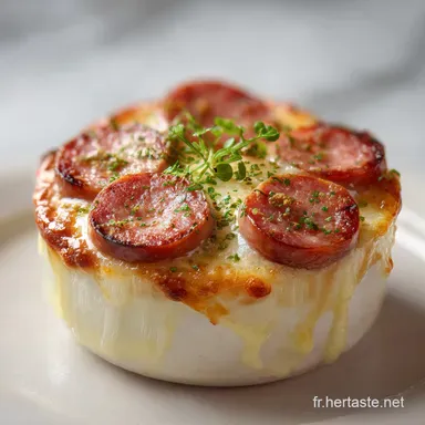 Fondue d'Endives aux Saucisses Fum&eacute;es pour 4 Personnes
