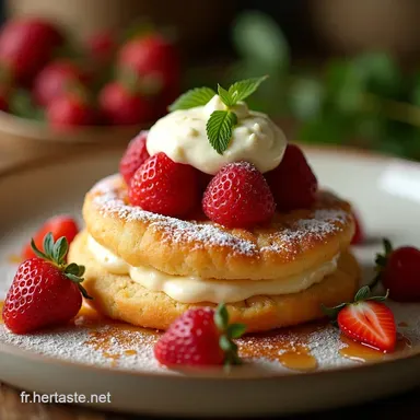 Recette du Fraisier Facile L&eacute;ger Cr&egrave;me A&eacute;r&eacute;e et Simple Fiche recette