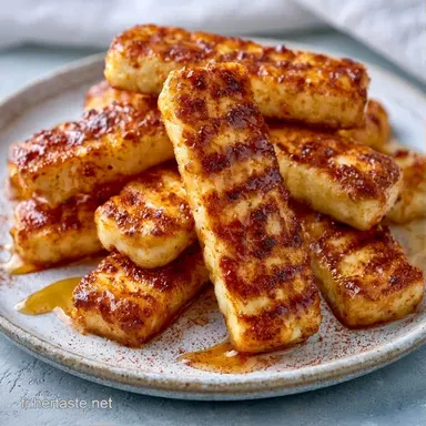 Frites De Halloumi En 15 Minutes Fiche recette