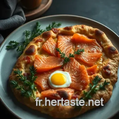 Galette au Saumon Fum&eacute;: Recette Facile et Savoureuse pour vos Repas Fiche recette