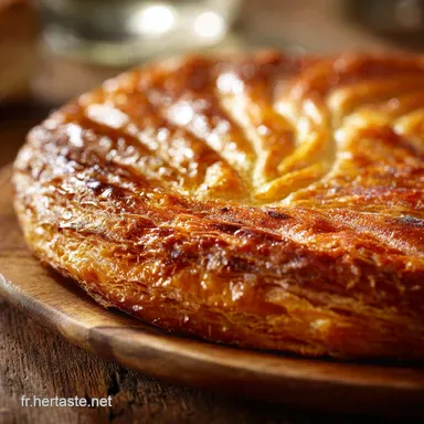 Galette des Rois Lgre : Frangipane ultra-onctueuse et a&eacute;rienne Fiche recette