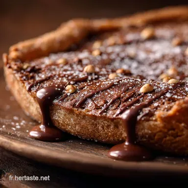 Galette chocolat noisette Recette rustique fondante