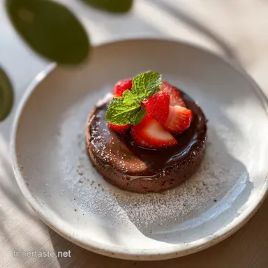 G&acirc;teau aux 3 Chocolats Facile G&acirc;teau pour 8 Fiche recette