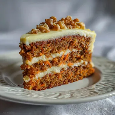 G&acirc;teau &agrave; la Carotte Moelleux Pour 8 Personnes
