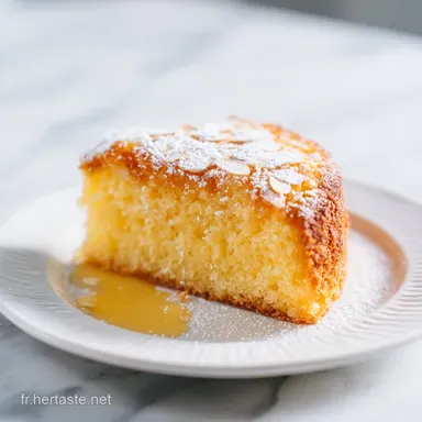 Recette G&acirc;teau Amandier Ultra Moelleux pour 8 Fiche recette