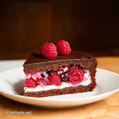 Gâteau au Yaourt Facile Chocolat Framboise le Goûter Parfait Fiche recette