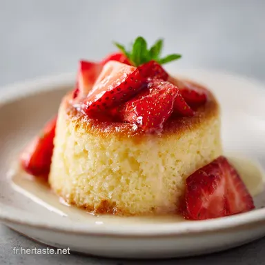 G&acirc;teau Aux Fraises Pour 8 Portions Fiche recette