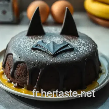 G&acirc;teau Batman : Mon Recette Facile et D&eacute;licieuse pour les Fans
