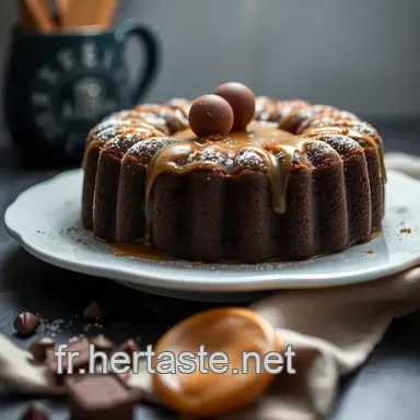 G&acirc;teau Bonbon : Mon Nouveau Sucr&eacute; Pr&eacute;f&eacute;r&eacute; au Chocolat et Caramel Fiche recette