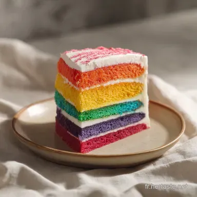 Recette G&acirc;teau Bungalow Anglais Color&eacute; pour 10 Portions