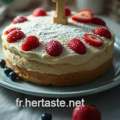 G&acirc;teau Doux et Fruit&eacute; pour les 1 an : Un d&eacute;lice pour la premi&egrave;re f&ecirc;te Fiche recette