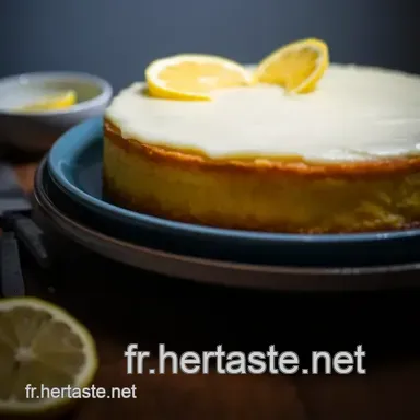 G&acirc;teau Fromage Blanc Citron : Un D&eacute;lice L&eacute;ger et Cr&eacute;meux &agrave; l'Ivoire Fiche recette