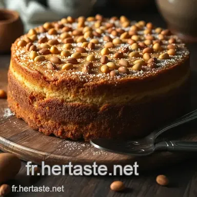 G&acirc;teau Marocain aux Amandes et Fleur d'Oranger: Un D&eacute;lice Traditionnel Fiche recette