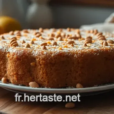 G&acirc;teau Marocain aux Amandes et Fleur d'Oranger: Un D&eacute;lice Traditionnel