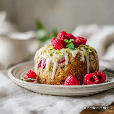 G&acirc;teau Pistache Framboise : Recette en 80 Minutes