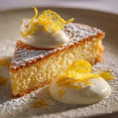 G&acirc;teau Ultra L&eacute;ger au Citron et Ricotta Le Secret dune Mie Moelleuse