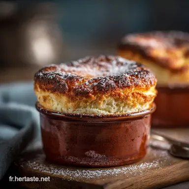 G&acirc;teau UltraL&eacute;ger au Yaourt Brass&eacute; : Recette Souffl&eacute; Facile Fiche recette