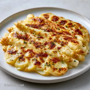 Gratin Asperges Pommes Terre pour 2 Fiche recette