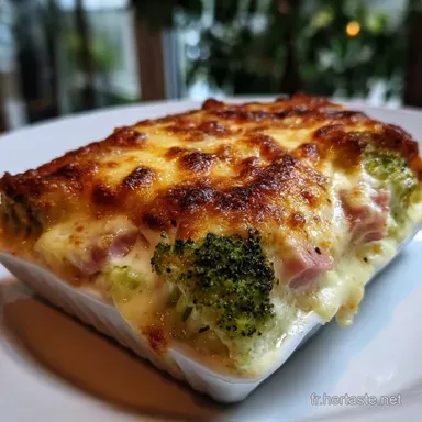 Brocoli Et Jambon: Gratin Savoyard Express Facile et Crémeux Fiche recette