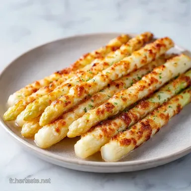 Gratin D'Asperges Blanches au Parmesan Fiche recette