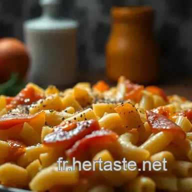 Gratin P&acirc;tes Jambon Fromage Airfryer : La Recette Express !