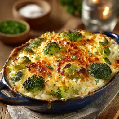 Gratin de riz au brocolis facile La recette r&eacute;confortante &agrave; la Mornay Fiche recette