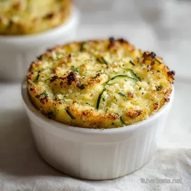 Recette Gratin Polenta Courgette Parmesan pour 4