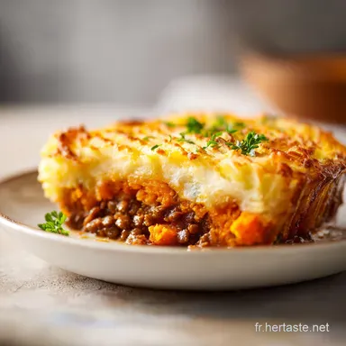 Hachis Parmentier Lentilles et Patate Douce en 50 Minutes Fiche recette