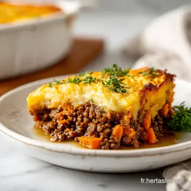 Hachis Parmentier Lentilles et Patate Douce en 50 Minutes