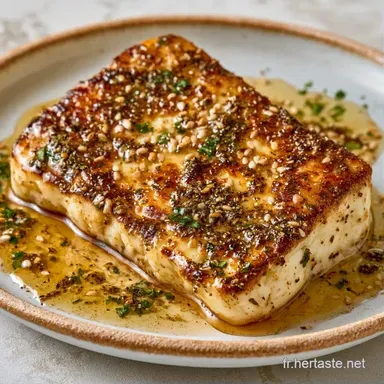 Halloumi Frit Zaatar Miel en 20 Minutes Fiche recette