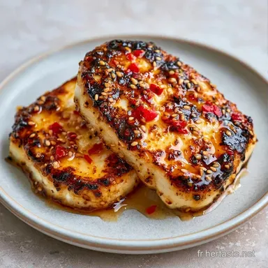 Halloumi Miel S&eacute;same en 20 Minutes Fiche recette