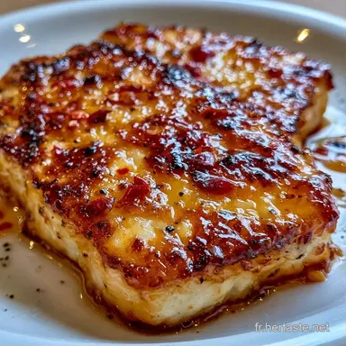 Halloumi Po&ecirc;l&eacute; Croustillant au Miel Fiche recette