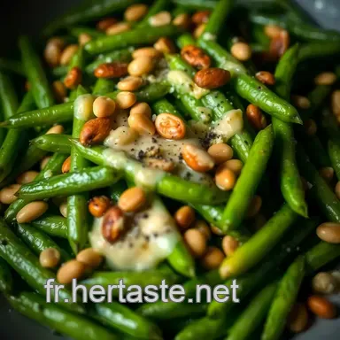 Haricots Verts au Beurre Amandes: Le Classique Bistro! Fiche recette