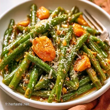 Haricots Verts Au Parmesan en 20 Minutes