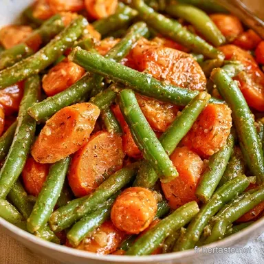 Haricots Verts et Carottes en 25 Minutes