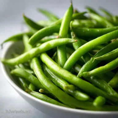 Haricots verts frais: Cuisson Facile en 25 Minutes Fiche recette
