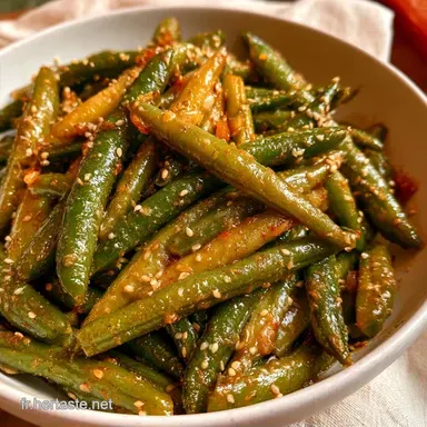 Haricots Verts Sauce Soja en 20 Minutes