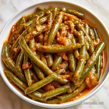Recette Rapide Haricots Verts Saut&eacute;s