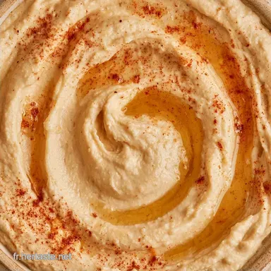 Houmous Libanais L&eacute;ger en 10 Minutes