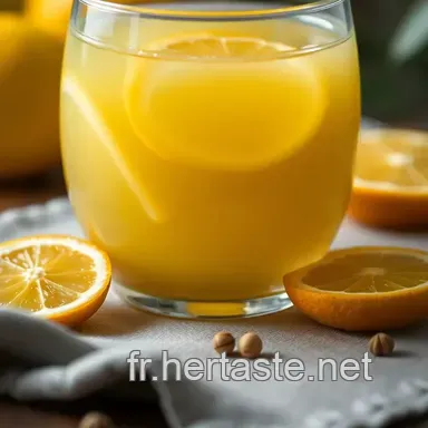 Infusion Revitalisante de Citron Miel Gingembre : Un Doux R&eacute;confort Fiche recette