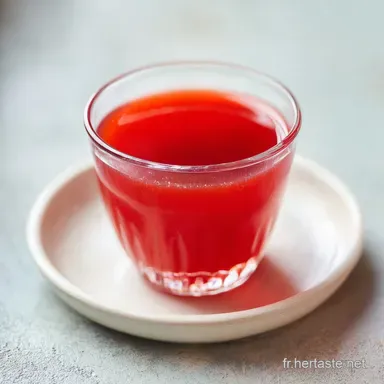 Jus De Bissap Traditionnelle Pour 8 Portions