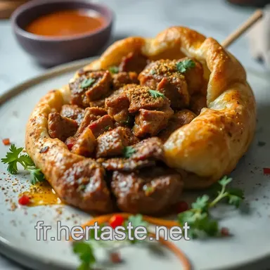 D&eacute;couvrez mon kebab en galette : un plaisir oriental simple et savoureux Fiche recette
