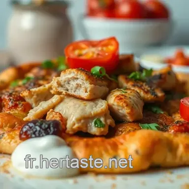 Recette de Kebab Galette D&eacute;licieuse : Facile et Savoureuse &agrave; la Maison