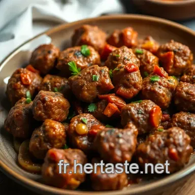Köfte Savoureuse : Ma Recette Facile de Boulettes Épicées Fiche recette