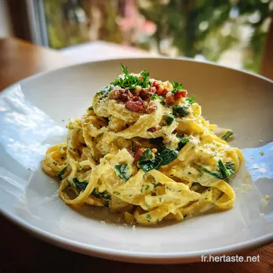 Carbonara Classique Italienne Le Secret du Liant Cr&eacute;meux AntiRat&eacute;
