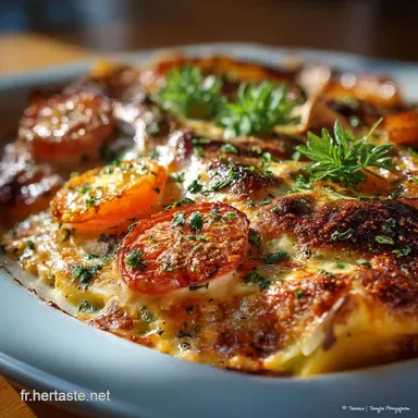 Lasagne de L&eacute;gumes du Soleil la B&eacute;chamel Sans Faute du Chef Fiche recette