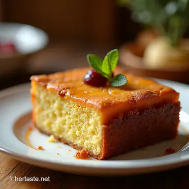 Recette Simple et Rapide Mon Cake Nature Moelleux Inratable Fiche recette