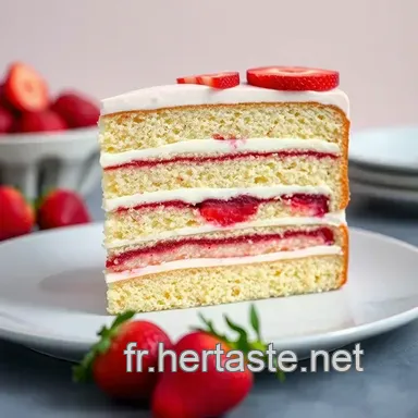 Layer Cake Fraise &Eacute;l&eacute;gant: Mon Secret pour un Go&ucirc;t Inoubliable! Fiche recette